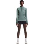 On Climate  Damen  Longsleeves oliv Größe M Trailrunning | Laufen  Elastisch