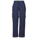 Heber Peak - Kids's MapleHe. Trekking Zip-off Pants - Zip-Off-Hose Gr 140 blau