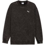 PUMA Herren Sweatshirt ESS ELEVATED Relaxed Wash Crew FL, Größe XXL in Schwarz