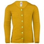 Engel - Kinder Cardigan - Wolljacke Gr 104 gelb