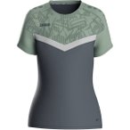 JAKO Damen Shirt T-Shirt Iconic, Größe 34 in Grau