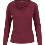 Blutsgeschwister Wishful Waterfall  Damen  Longsleeves rot Größe L Lifestyle E