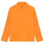 Color Kids - Kid's Fleece Pulli Stretch - Fleecepullover Gr 92 orange