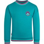 TROLLKIDS Girls Senja Sweatshirt, Größe 164 in Türkis