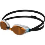 SPEEDO Herren Brille FASTSKIN SPESOCKET 2 MIR AU WHITE/MIRROR, Größe ONE SIZE 