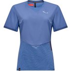 Salewa Pedroc Dry Wind  Damen  T-Shirts blau Größe XS Trekking  Elastisch