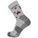 Zimtstern - Techsockz MTB Performance Socks - Multifunktionssocken 40-43 grau