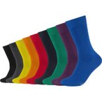 CAMANO Herren Socken Online comfort cotton Socks 9p, Größe 35-38 in Blau