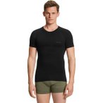 FALKE Herren Kurzarmshirt Wool-Tech Light, Größe L in Schwarz