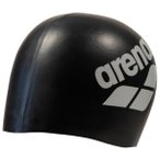 Arena - Big Logo Cap - Badekappe Gr One Size schwarz/weiß