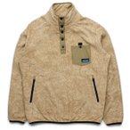 KAVU - Teannaway - Fleecepullover Gr M beige