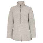 Ivanhoe of Sweden - Women's Bodal Long Seasonal - Wolljacke Gr 38 grau