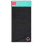Wave Hawaii - Strandlaken Cinco - Badehandtuch Gr 180 x 85 cm schwarz/ rün