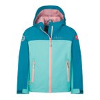 Trollkids - Kid's Telemark Jacket - Regenjacke Gr 104 türkis