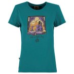 E9 - Women's Sunset - T-Shirt Gr XS türkis
