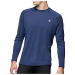 Norrøna - Femund PureUll L/S - Merinoshirt Gr XXL grau