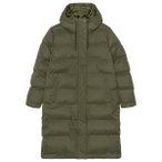 Selfhood - Women's Hooded Puffer Coat - Mantel Gr S oliv