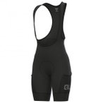 Alé - Women's Stones Cargo Bibshorts - Radhose Gr L schwarz