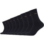 CAMANO Tennissocken, Größe 35/38 in Schwarz