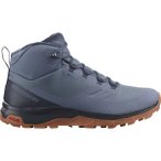 SALOMON Herren Trekkinghalbschuhe SHOES OUTsnap CSWP Bering/Carbon/Gum8, Größe