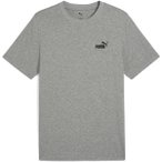 PUMA Herren Shirt ESS Small No. 1 Logo Tee, Größe 3XL in Grau