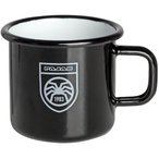 Pajak Enamel Becher  Campinggeschirr schwarz Größe 350ML Camping | Reise