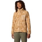 COLUMBIA Rollkragen West Bend Print Full Zip II, Größe XL in Braun