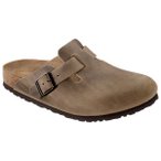 Birkenstock - Boston SFB Oiled Leather - Sandalen 39 - Regular braun