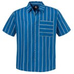 Schöffel - Shirt Style Kalmen - Hemd Gr 48 blau