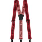 Maier Sports Suspender träger  Gürtel & Hosenträger rot Größe ONE SIZE Skif
