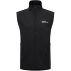 Jack Wolfskin Herren Prelight Stride Weste (Größe S, schwarz)