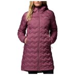 Columbia - Women's Delta Ridge II Long Down Jacket - Daunenjacke Gr L lila
