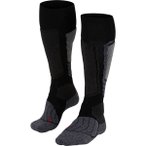 FALKE SK1 Damen Kniestrümpfe, Größe 35-36 in Schwarz