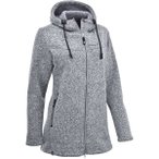 MAUL Damen Wilde Kaiserin Strickfleece Ma, Größe 40 in Grau