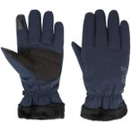 JACK WOLFSKIN Damen Handschuhe HIGHLOFT GLOVE WOMEN, Größe XS in Schwarz