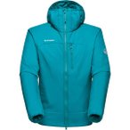 MAMMUT Herren Funktionsjacke Rime IN Hooded Jacket Men, Größe L in Blau