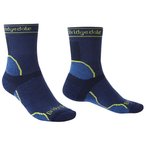 Bridgedale Trail Run Midweight T2 Merino Crew  Herren  Laufsocken blau Größe 4