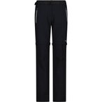 CMP Zip Off Hose Damen  Zip-Hosen schwarz Größe XXL Trekking  Elastisch