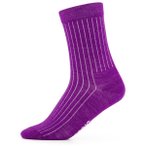 Stoic - Kid's Merino Basic Rib Socks Classic - Multifunktionssocken 35-38 lila