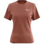 Salewa Puez Dry  Damen  T-Shirts braun Größe M Trekking  Hautfreundlich Lyocel