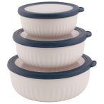 Outwell - Cookout Bowl Set With Lids - Essensaufbewahrung grau