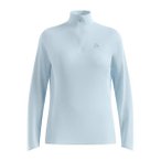 ODLO Damen Rollkragen m.RV lg.Arm Da ESSENTIAL 1/2 ZIP, Größe S in Blau