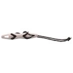 Exped - Tool Blade - Befestigungsschlaufe Gr 6,8 x 1,2 cm grau