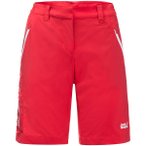 JACK WOLFSKIN Damen Shorts OVERLAND SHORTS W, Größe 40 in Rot