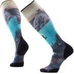 Smartwool Ski Targeted Cushion Winter Phase Print  Herren  Skisocken blau Größ