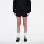 NEW BALANCE Damen Hose Sport Essentials French Terry Short, Größe M in Schwarz