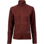 Lundhags Tived Merino  Damen  Fleecejacke rot Größe M Trekking  Elastisch Meri