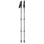 Kohla - Track Wanderstock - Trekkingstöcke Länge 105 - 140 cm schwarz/blau