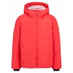 Ziener Awar-Z  Kinder  Isolationsjacke rot Größe 140 Skifahren  Winddicht Wass