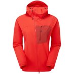 Mountain Equipment Squall   Damen  Softshelljacke rot Größe M Alpinklettern | 